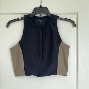 Abercrombie YPB crop athletic top